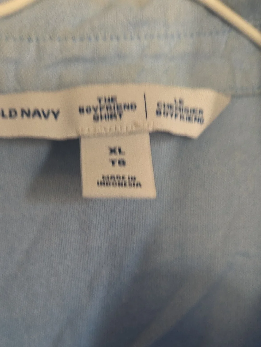 Old Navy Light Blue Button-Down Shirt - Picture 2 of 4